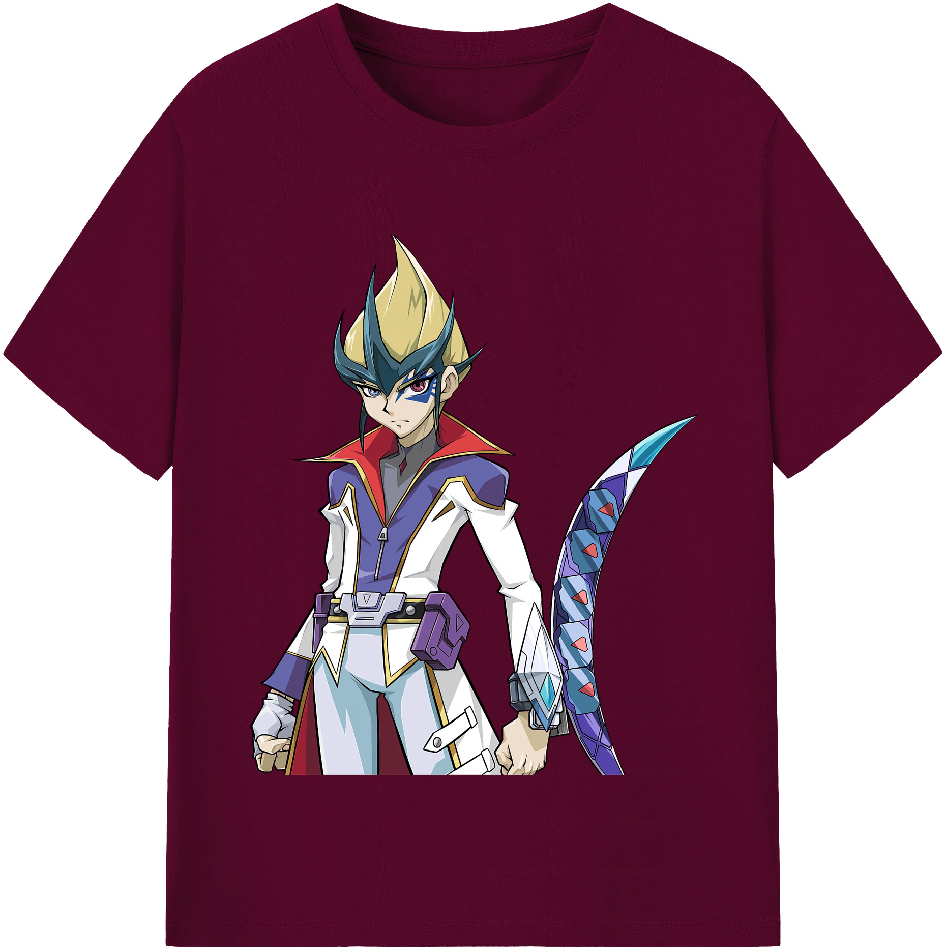 （画像用） 遊☆戯☆王 Yu-Gi-Oh! レディースカジュアルプリントTシャツ（綿100％）